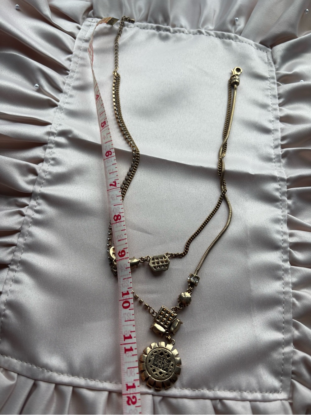 Erickson Beamon Rocks Gold Necklace - Picture 4 of 4
